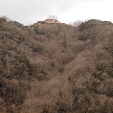 利神城跡　登山道が整備されていれば…