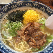 鶏飯ラーメンはオススメです。