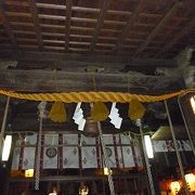 玉名温泉街の近く！歴史ある神社