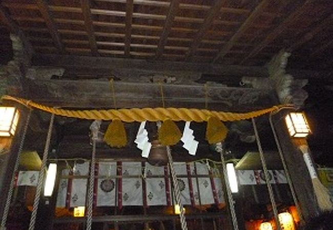 玉名温泉街の近く！歴史ある神社