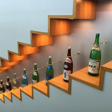 焼酎が並んでいて、九州だな…と思いました。