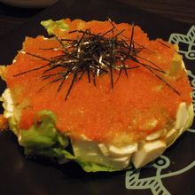 豆腐とザーサイのサラダはおすすめ