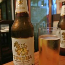 220バーツのビール