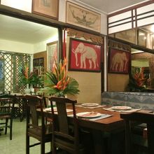 店内は清潔です