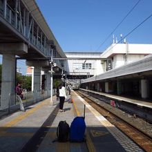 羅湖駅ホーム