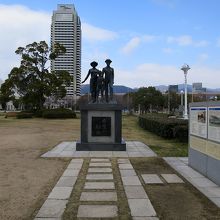 彫刻を見つけました