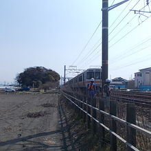 JR線路との位置関係はこんな感じです