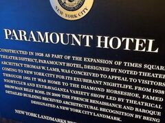 Paramount Hotel Times Square 写真