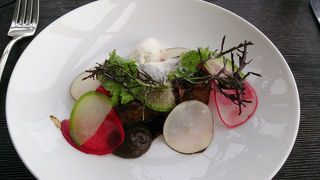 ランチを食べながら45階から眺める東京の景色は素晴らしい。