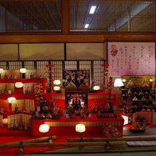 3月は佐賀城下ひな祭りの展示も