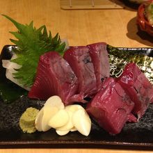 かつおのお刺身