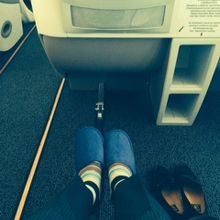 広々とした足元。