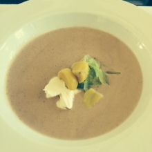 夕食のスープです。