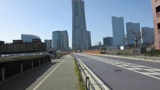 ココ(スポット)、何もありませんけど・・・みなとみらいの景色はいい