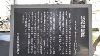 銀貨鋳造が行われた場所