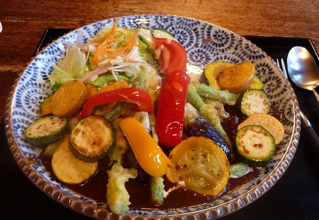 新鮮野菜カレー