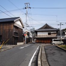 下津井の町並み