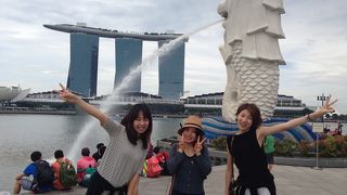 シンガポールと言えば、マーライオン！！！