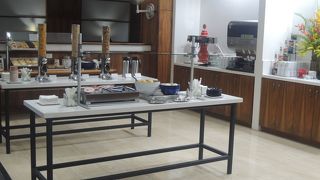 わりとこじんまりしたスペース　貸し切り状態だった