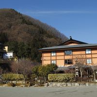 宿の駐車場から