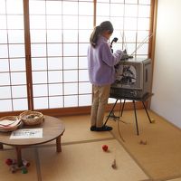 昭和レトロコーナー(ダイヤル式電話の使い方が分からない娘)