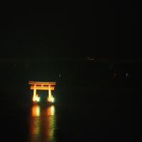 海側スイートルームから浜名湖を撮った写真