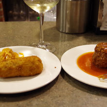 コロッケとアルボンディガス