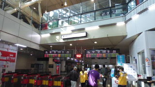 新幹線の駅と接続