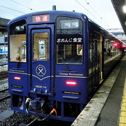 九州西海岸観光列車『おれんじ食堂』に乗ってみました。