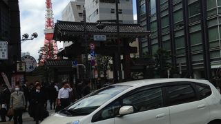 増上寺のかつての隆盛ぶりを示す