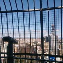 外の展望バルコニー