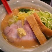 コクがあるのにあっさりの味噌ラーメン