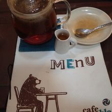 Menuも可愛いんです❤︎