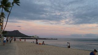 サンセットを満喫