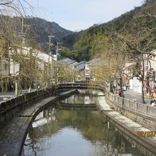 城崎温泉の街並み