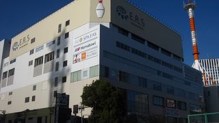 遊べる施設が沢山入ってる！