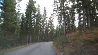 9月でも雪が残っていました