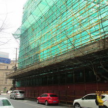 改装中の優秀歴史建築。