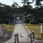 海沿いの天満宮