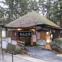 洒落た民芸調の店