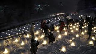感激！湯西川かまくら祭り