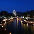 連休中でも混雑知らずでした。夜景が綺麗！