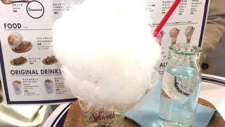 女子力アップ！コットンキャンデー ソーダ・OMOHARA CAFE