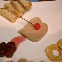 前菜　フォアグラ