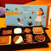 ゴディバのチョコクッキー