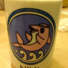 湯のみが可愛い