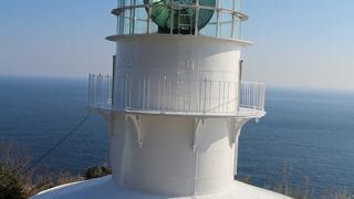 太平洋のブルーに映える白い灯台