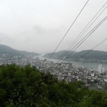 鐘楼付近から見下ろす風景