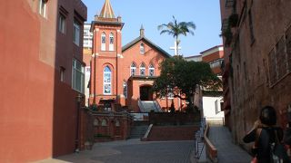 レンガ造りの教会