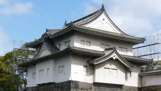 「多聞櫓」を含め西外濠からみる景観は最高です！